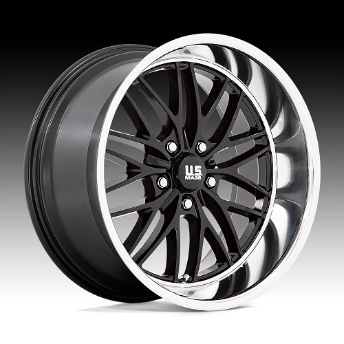 US Mags Santa Cruz U138 Gloss Black Custom Wheels 1